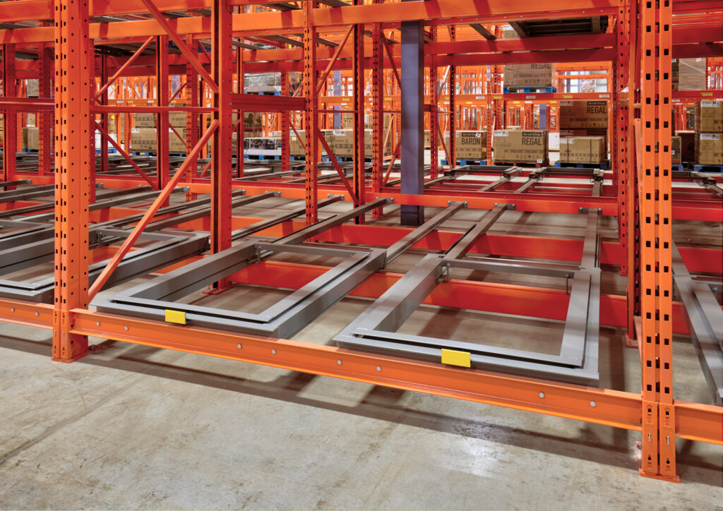 3DSS PUSHBACK 3D Storage Solutions Pushback Racking
