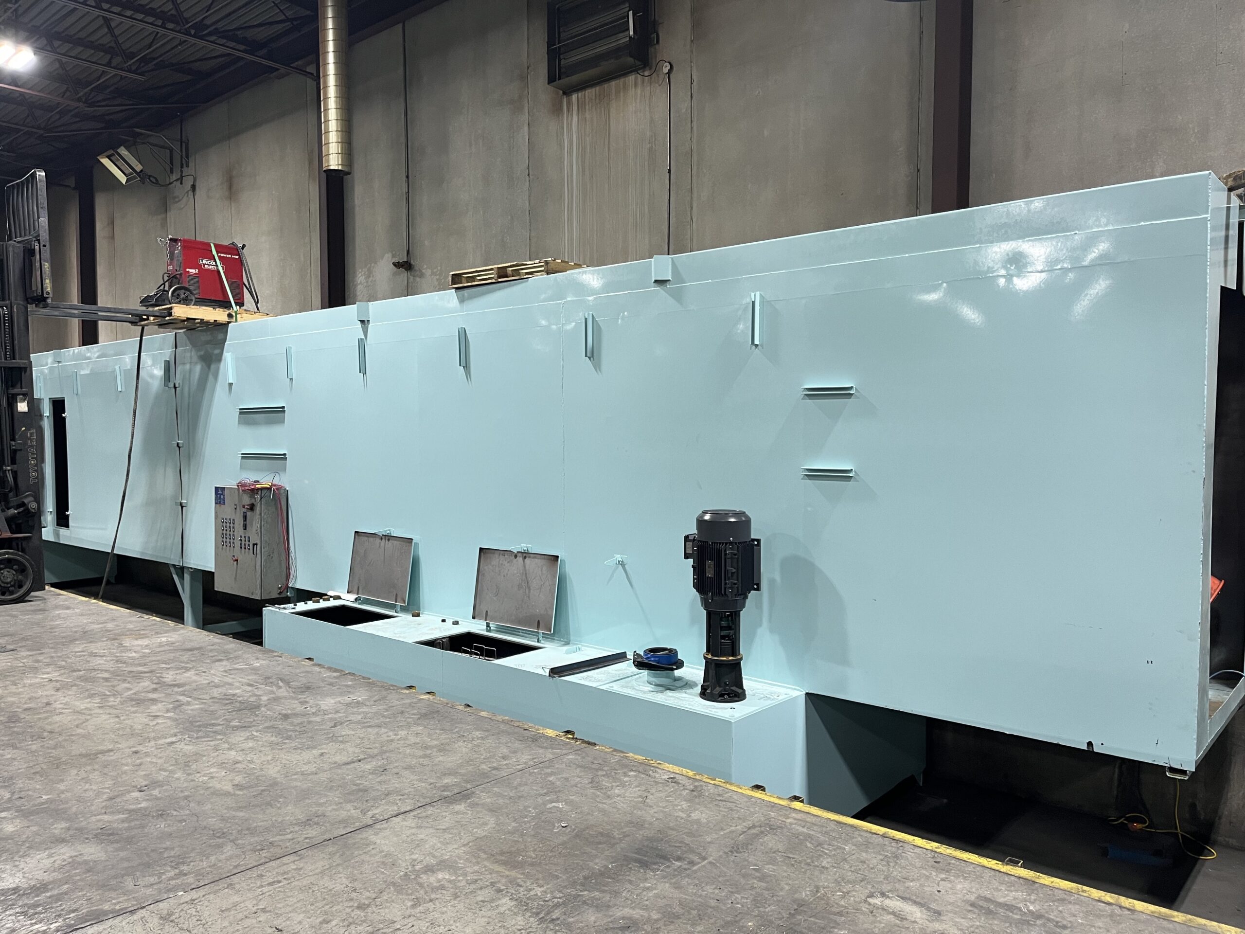 Improving Finish Quality: Washer Upgrade Completed at 3D Storage Systems